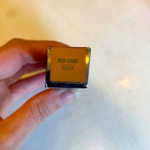 UD All Nighter waterproof full-coverage concealer. 

Shade: Med-Dark warm